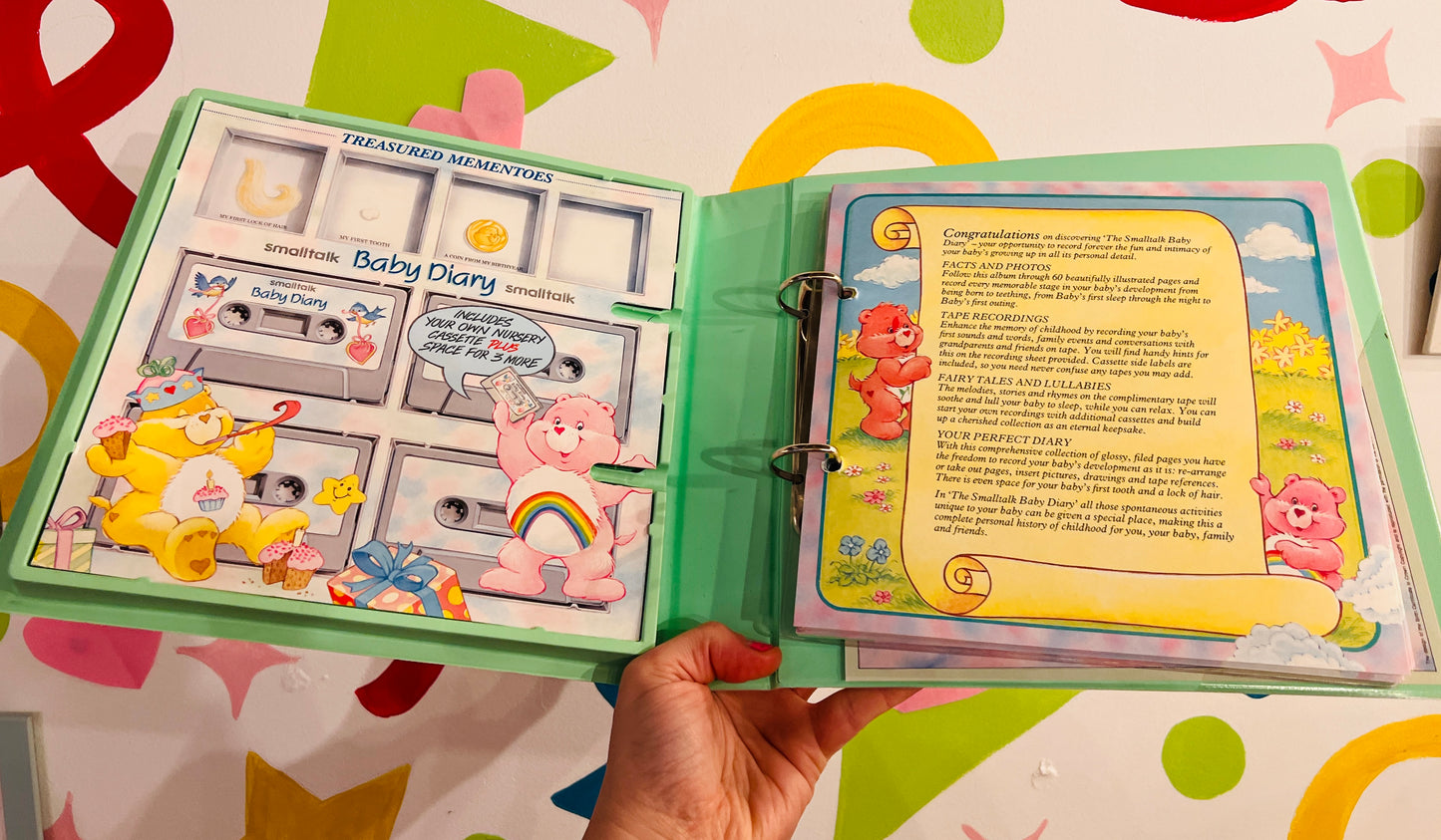 Care Bears Baby Diary box set