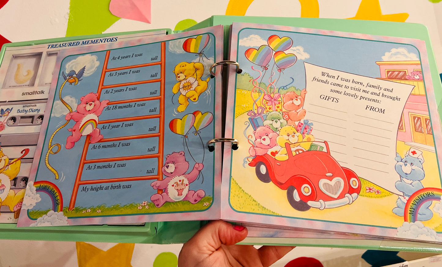 Care Bears Baby Diary box set