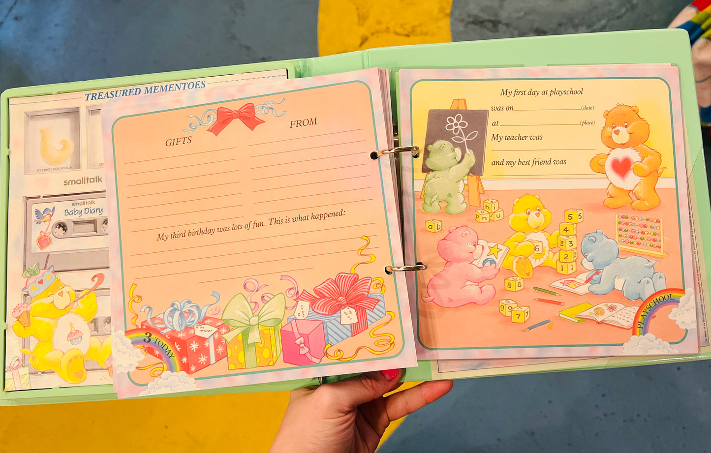 Care Bears Baby Diary box set