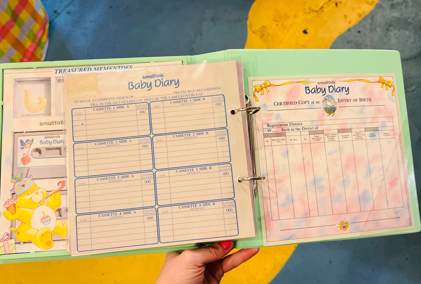 Care Bears Baby Diary box set