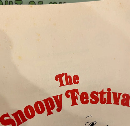 1979 The Snoopy Festival Book