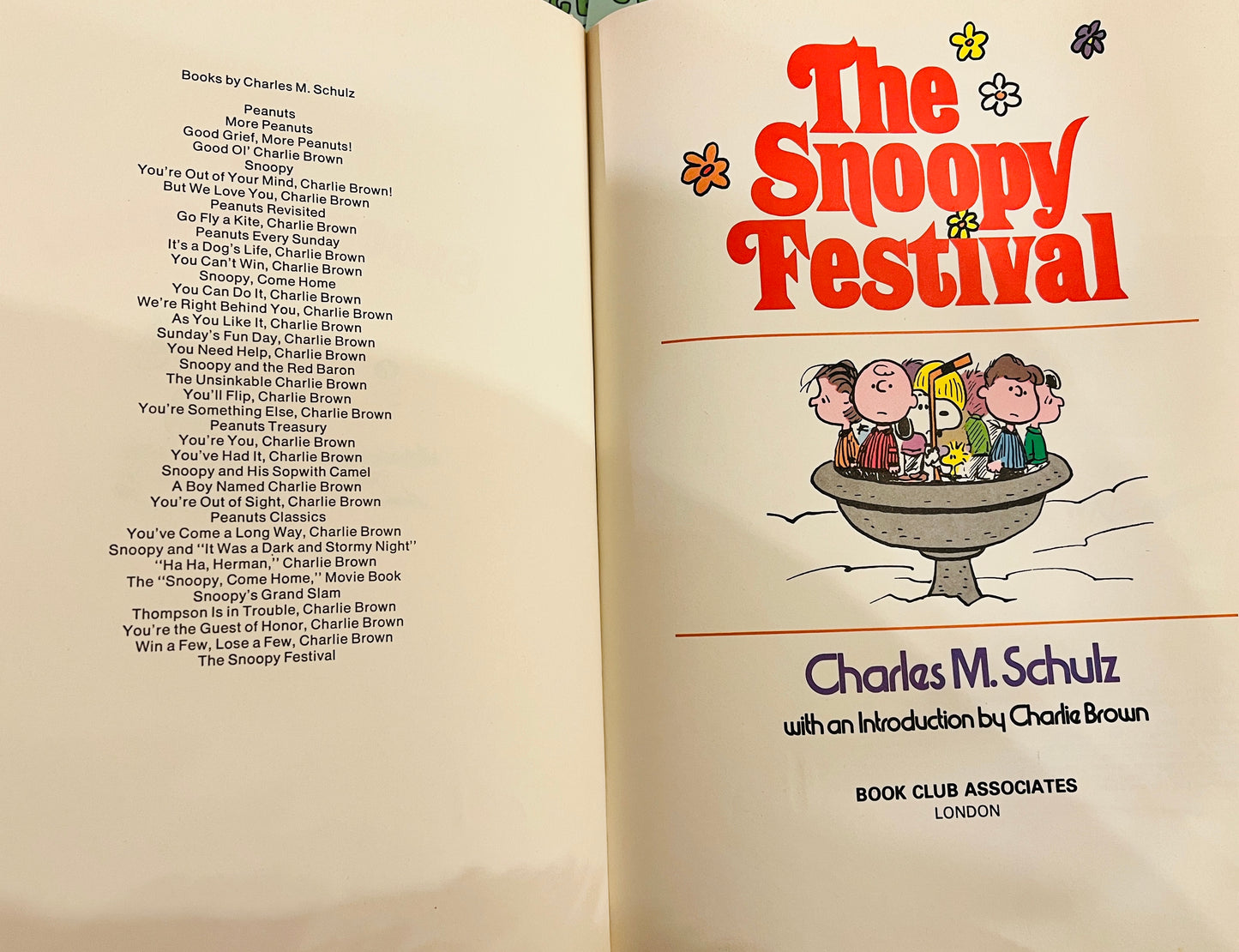 1979 The Snoopy Festival Book
