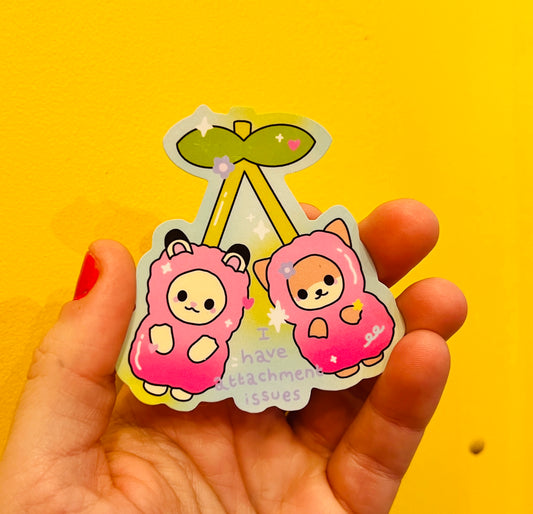 Trinket Attachment Issues Sticker