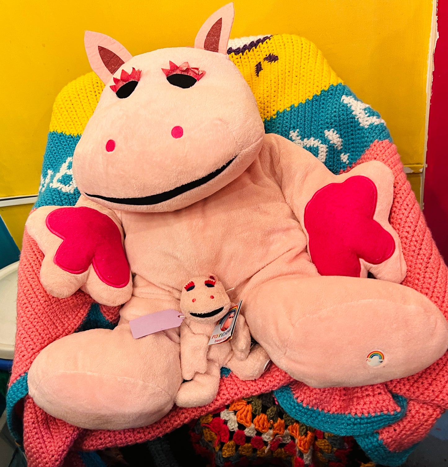 24" Large George from Rainbow plush