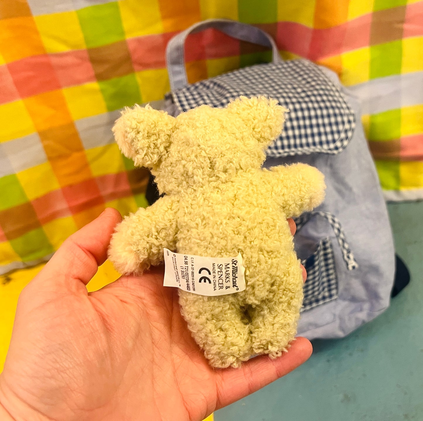 90's St Michael's Piggy child backpack