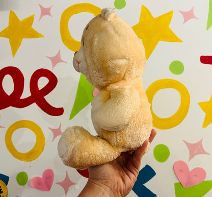 Vintage 1980s Friend Sunflower Bear Care Bear 12” plush