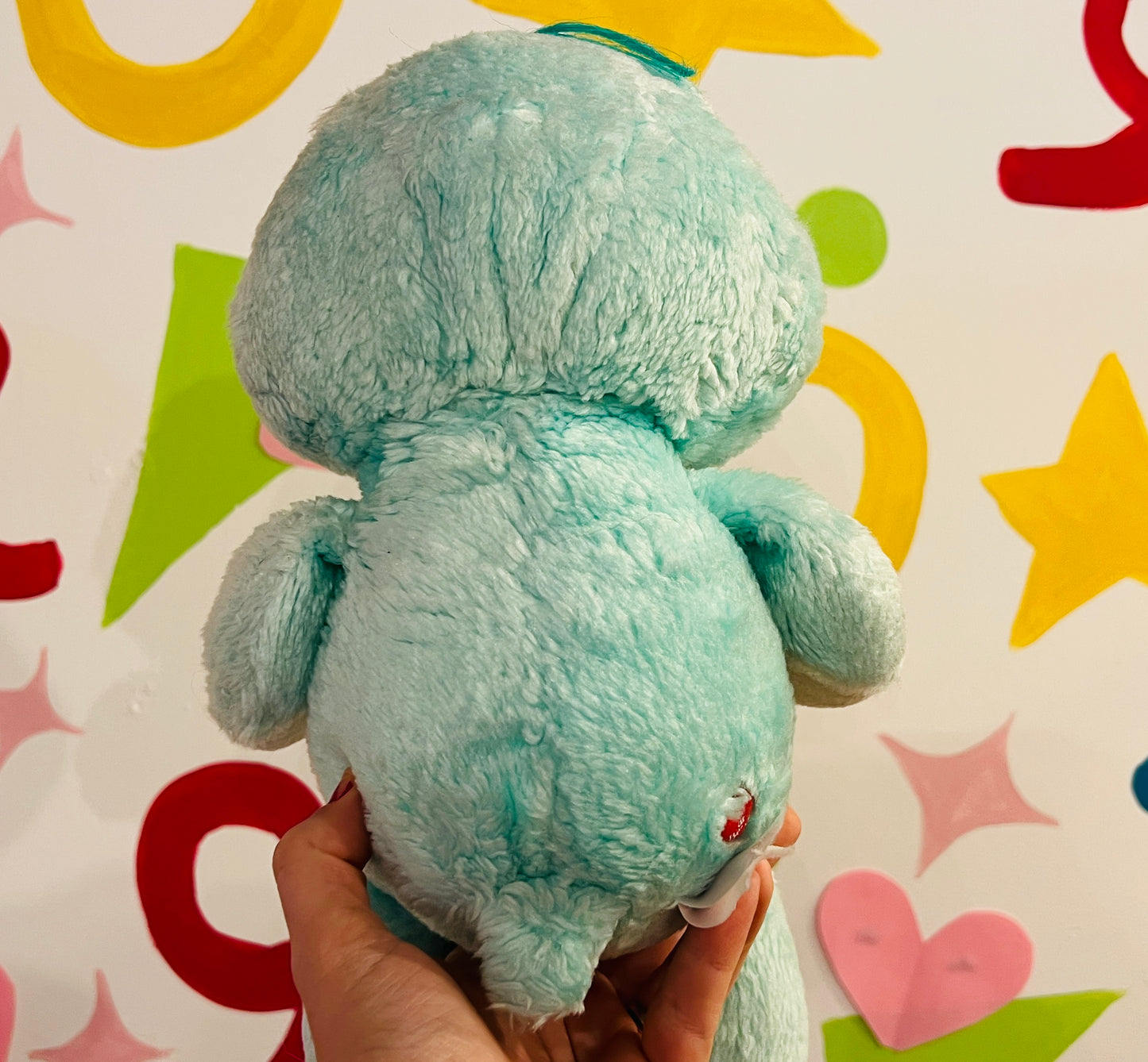 Vintage 1980s Bedtime Bear Care Bear 12” plush