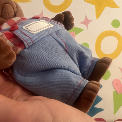 1980's Large 7" Sylvanian Families Bear Storyteller - still moves!