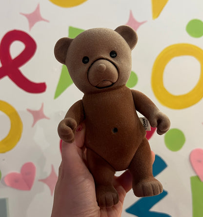 1980's Large 7" Sylvanian Families Bear Storyteller - still moves!