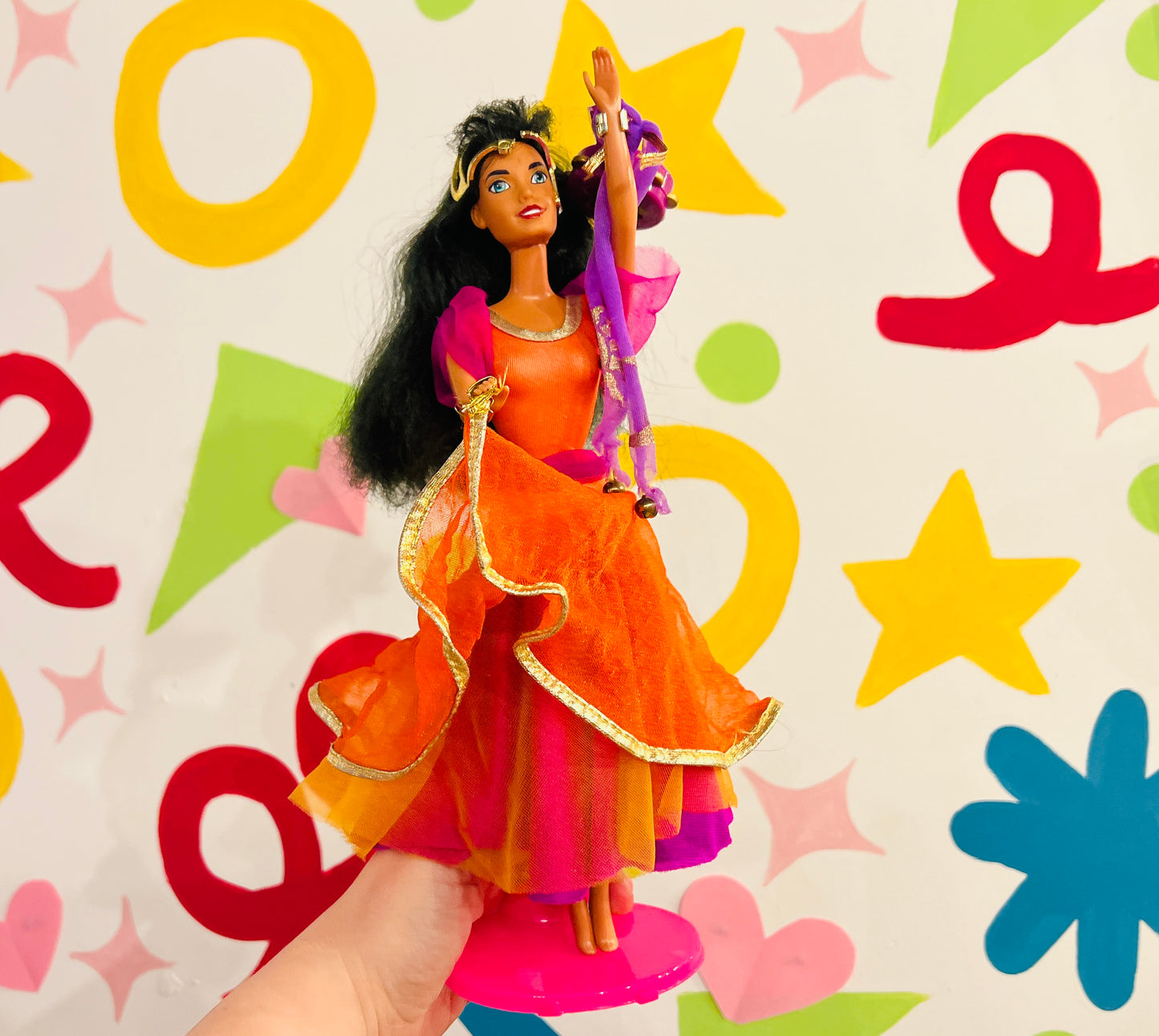 1995 Hunchback of Notre Dame Dancing Esmeralda Disney Barbie Doll