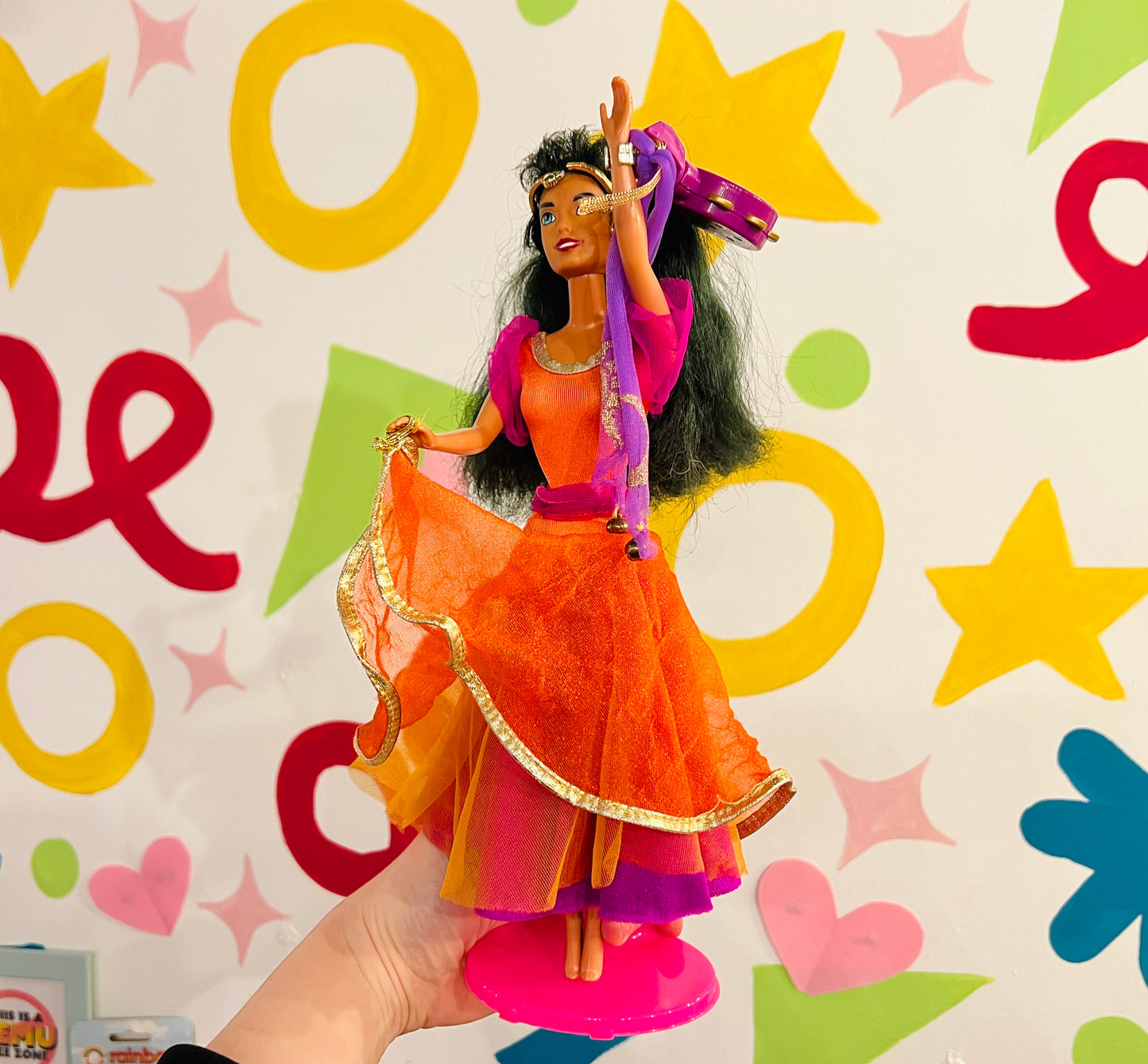 1995 Hunchback of Notre Dame Dancing Esmeralda Disney Barbie Doll