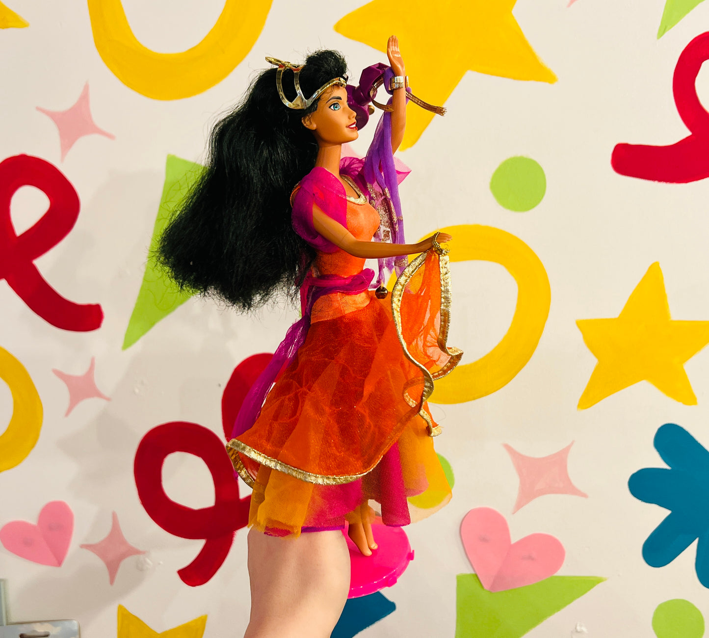 1995 Hunchback of Notre Dame Dancing Esmeralda Disney Barbie Doll