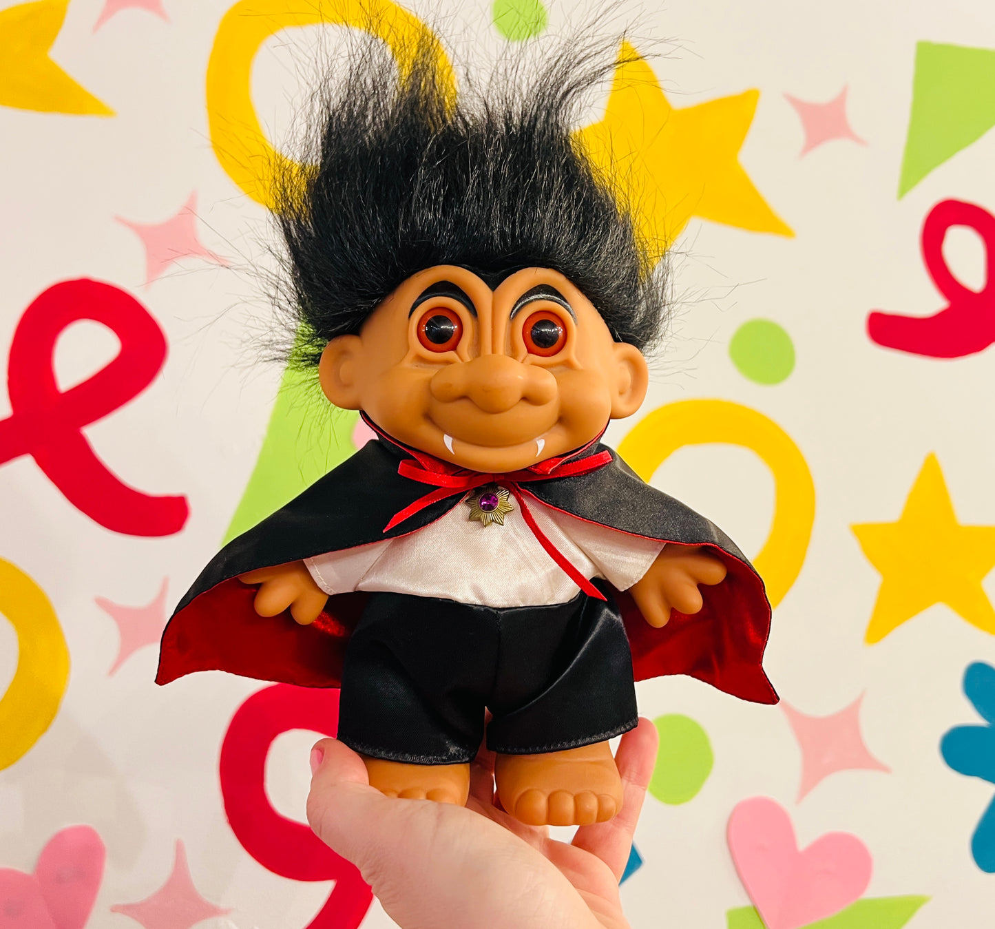 Large 90's Russ vampire Troll toy