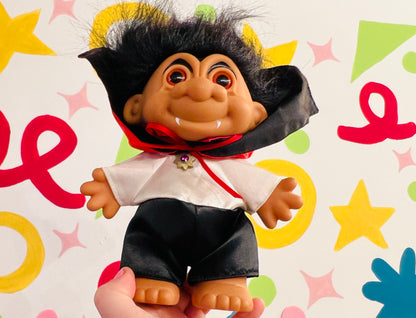 Large 90's Russ vampire Troll toy