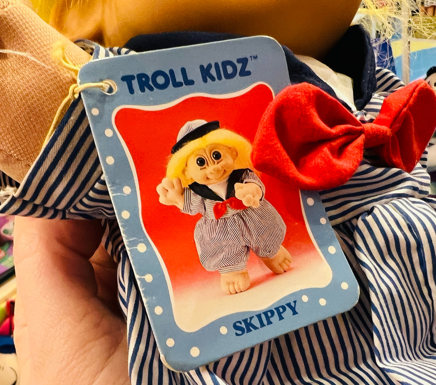 12" Skippy Russ Kidz Troll with original tag