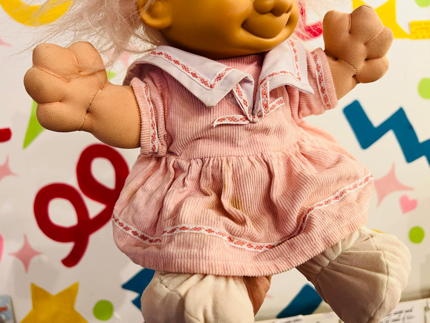 12" Russ Kidz pink dress Troll with original tag