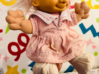 12" Russ Kidz pink dress Troll with original tag