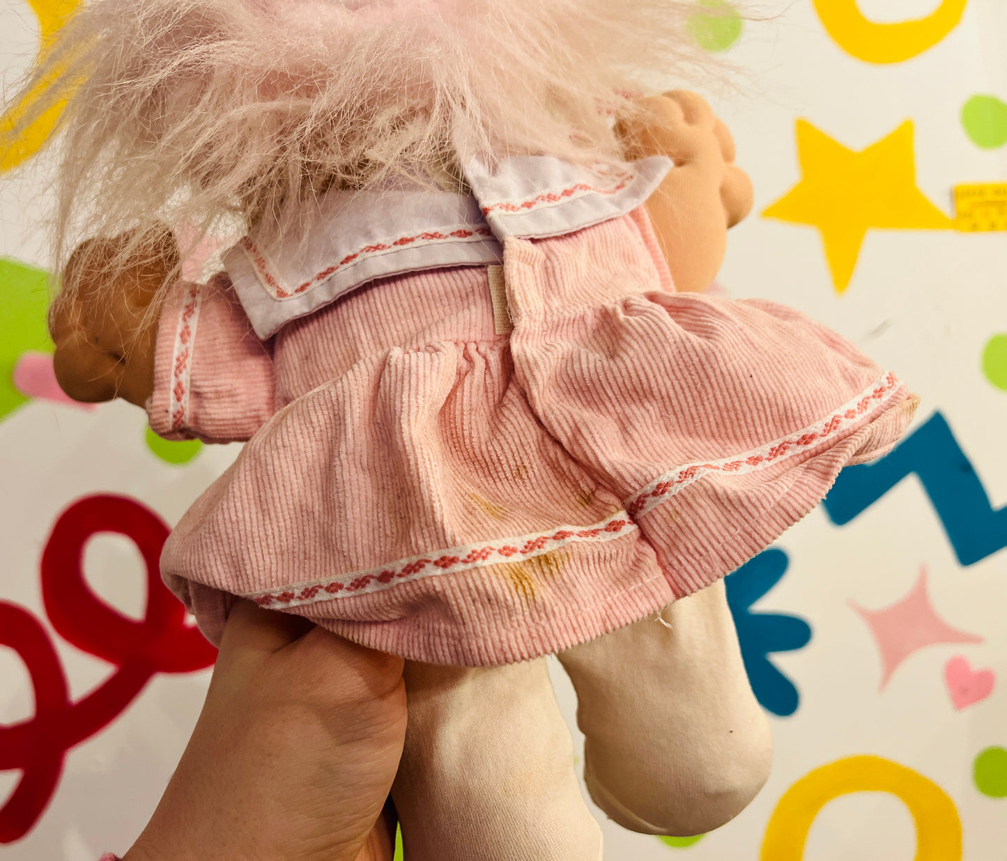 12" Russ Kidz pink dress Troll with original tag