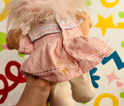 12" Russ Kidz pink dress Troll with original tag