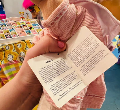 12" Russ Kidz pink dress Troll with original tag