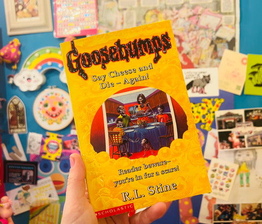 (44) Say Cheese and Die Again Goosebumps book