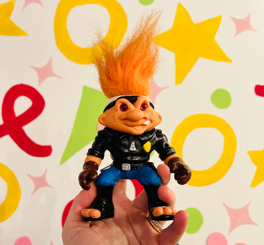 Rare 1993 Galoob Police Troll Monster toy