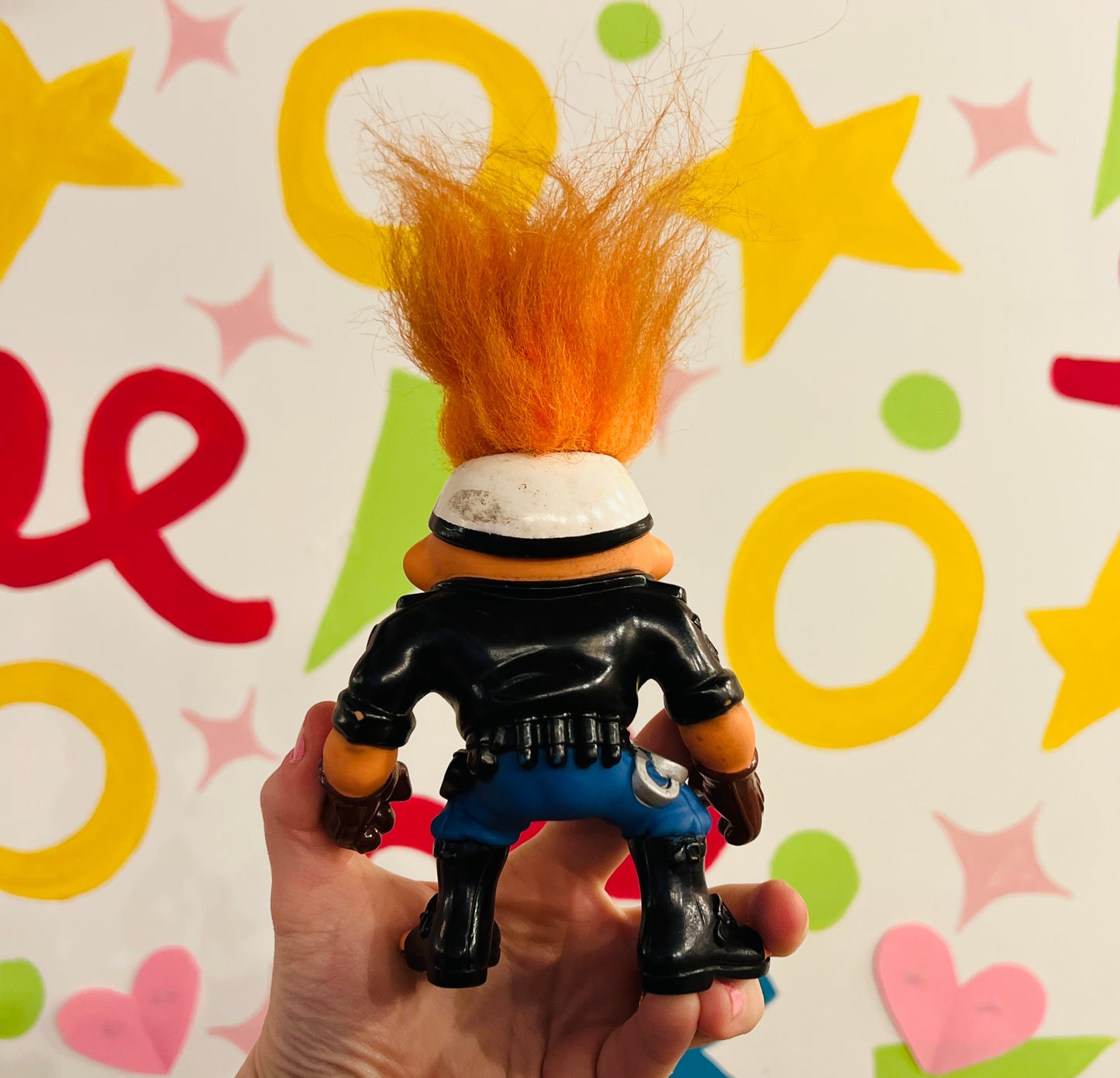 Rare 1993 Galoob Police Troll Monster toy