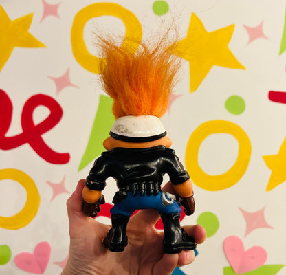 Rare 1993 Galoob Police Troll Monster toy