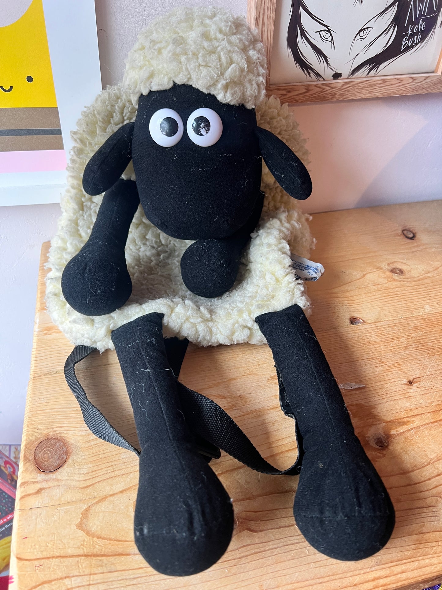 90's Vintage Shaun the Sheep Backpack