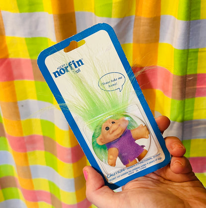 Norfin Troll badge with original packaging