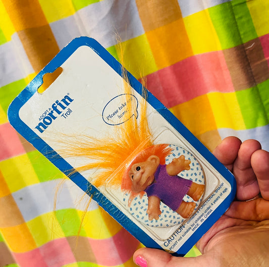 Norfin Troll badge with original packaging