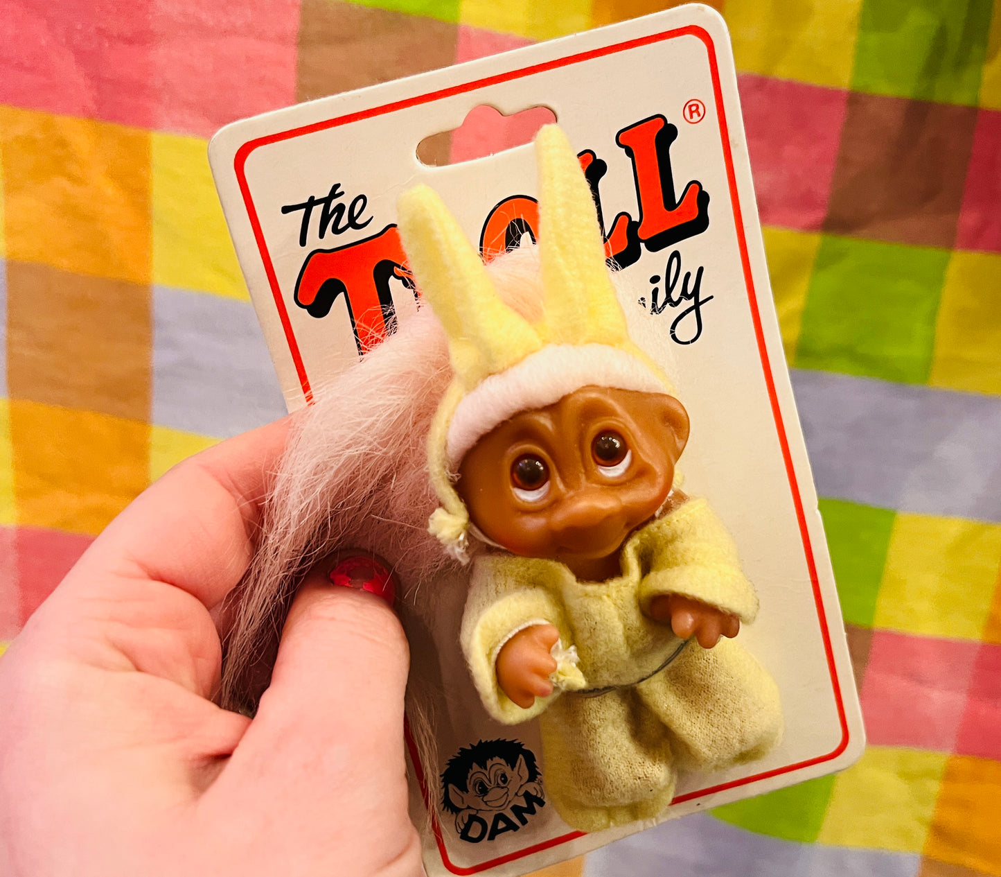 DAM Rare Easter Baby Troll with original packaging