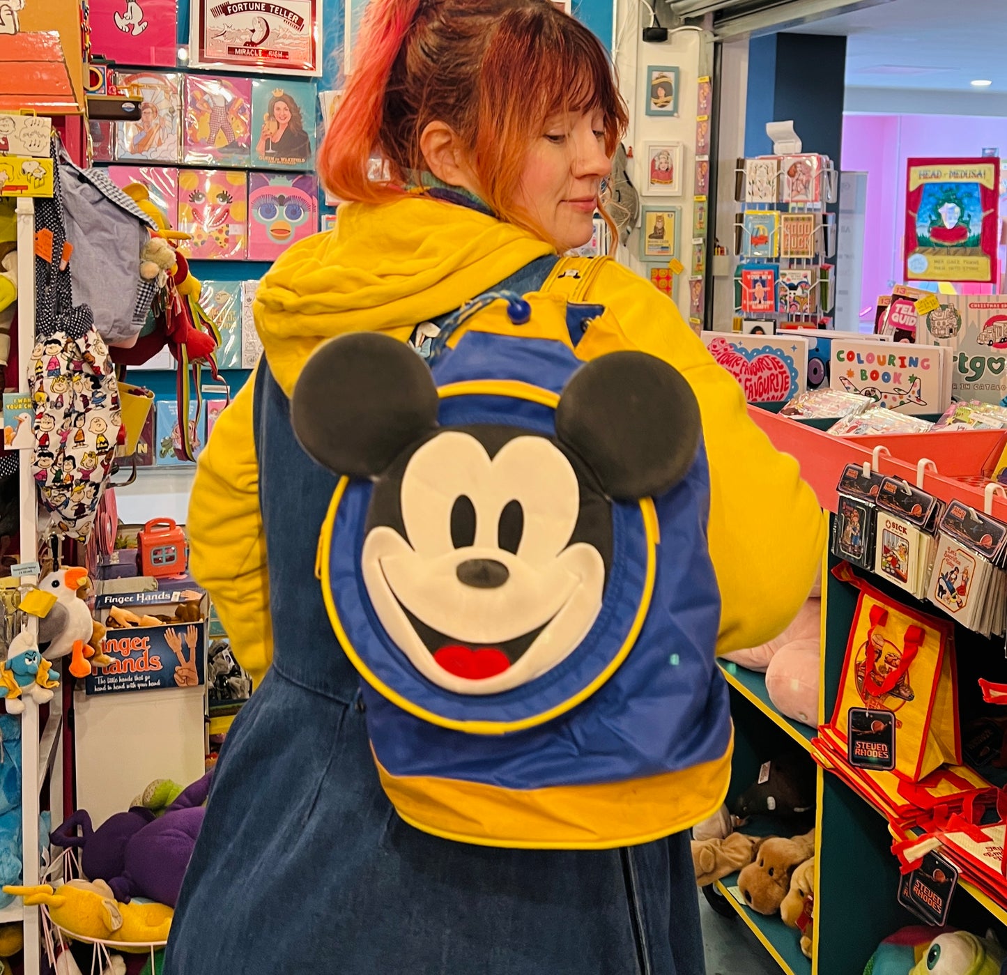 Official 90's Disney Mickey Mouse duffel shoulder bag