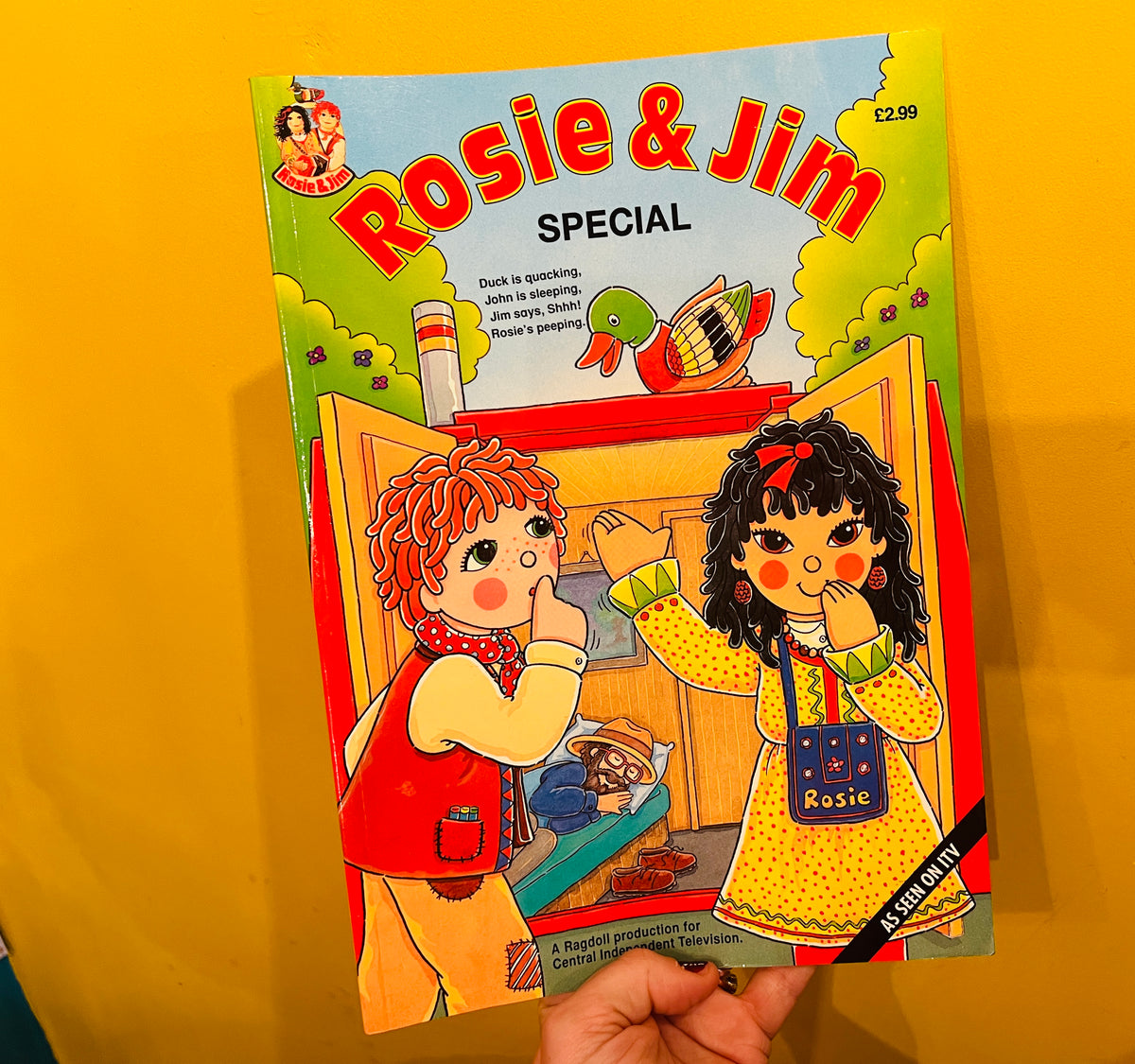 1994 Rosie & Jim special book