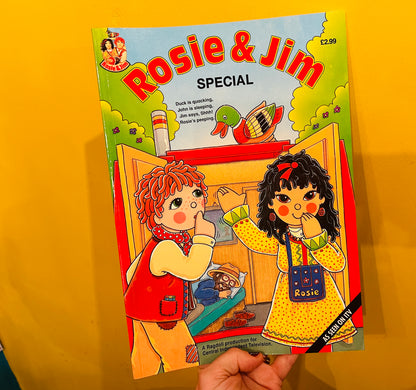 1994 Rosie & Jim special book