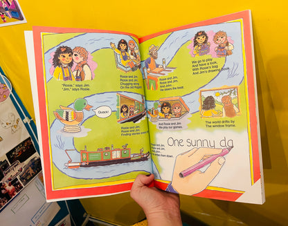 1994 Rosie & Jim special book