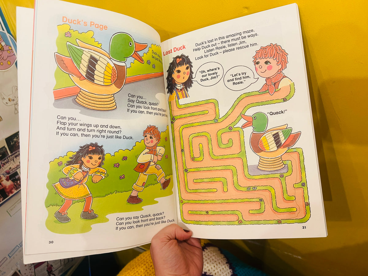 1994 Rosie & Jim special book