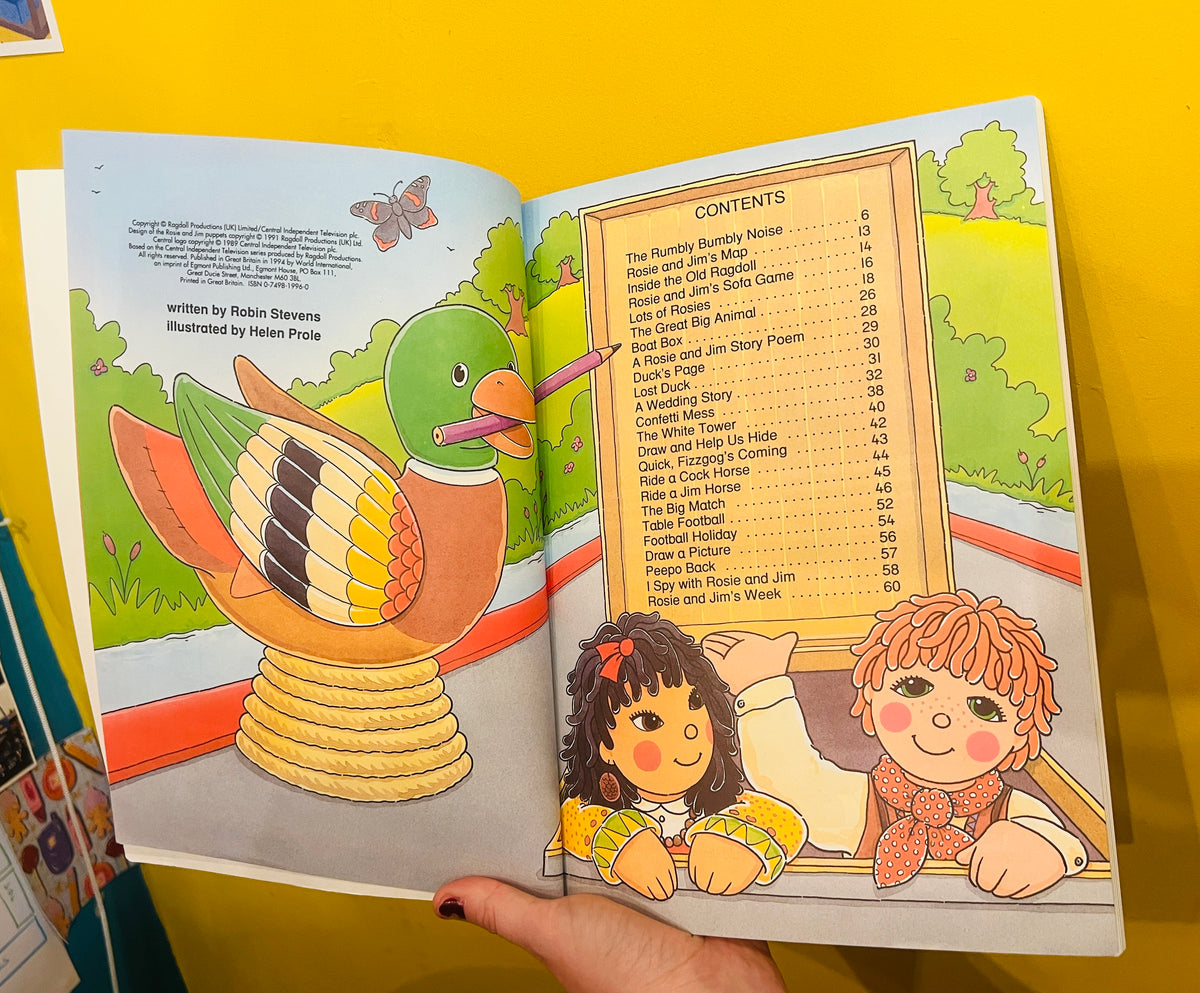 1994 Rosie & Jim special book