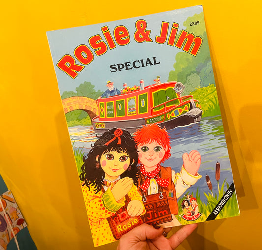 1991 Rosie & Jim special book