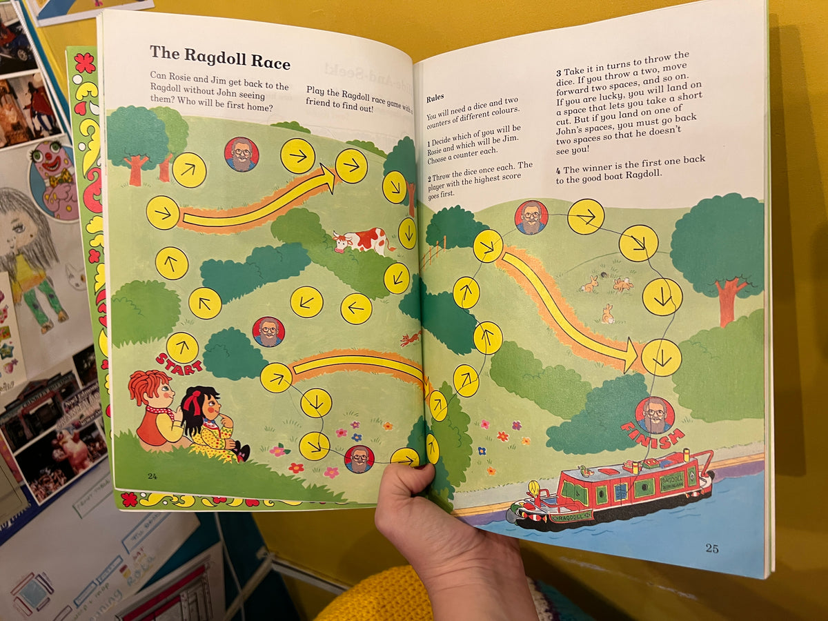 1991 Rosie & Jim special book