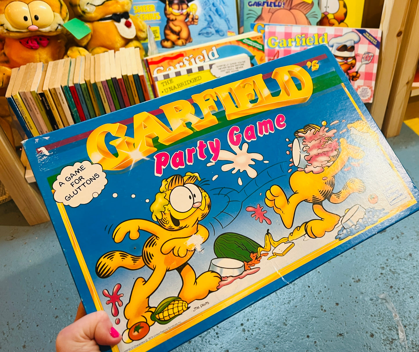 Vintage Garfield Party board game