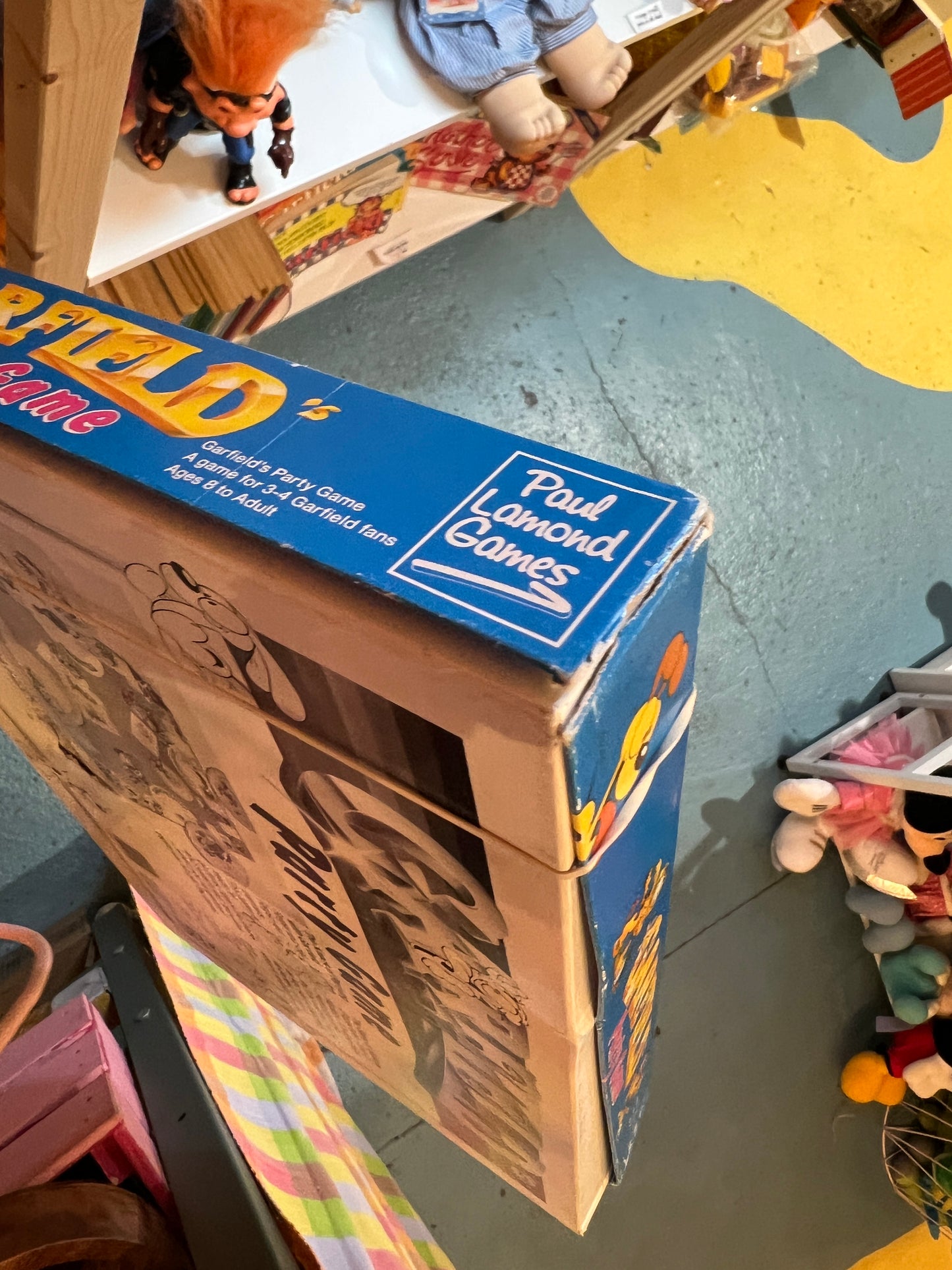 Vintage Garfield Party board game