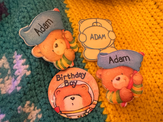 Adam vintage Badges