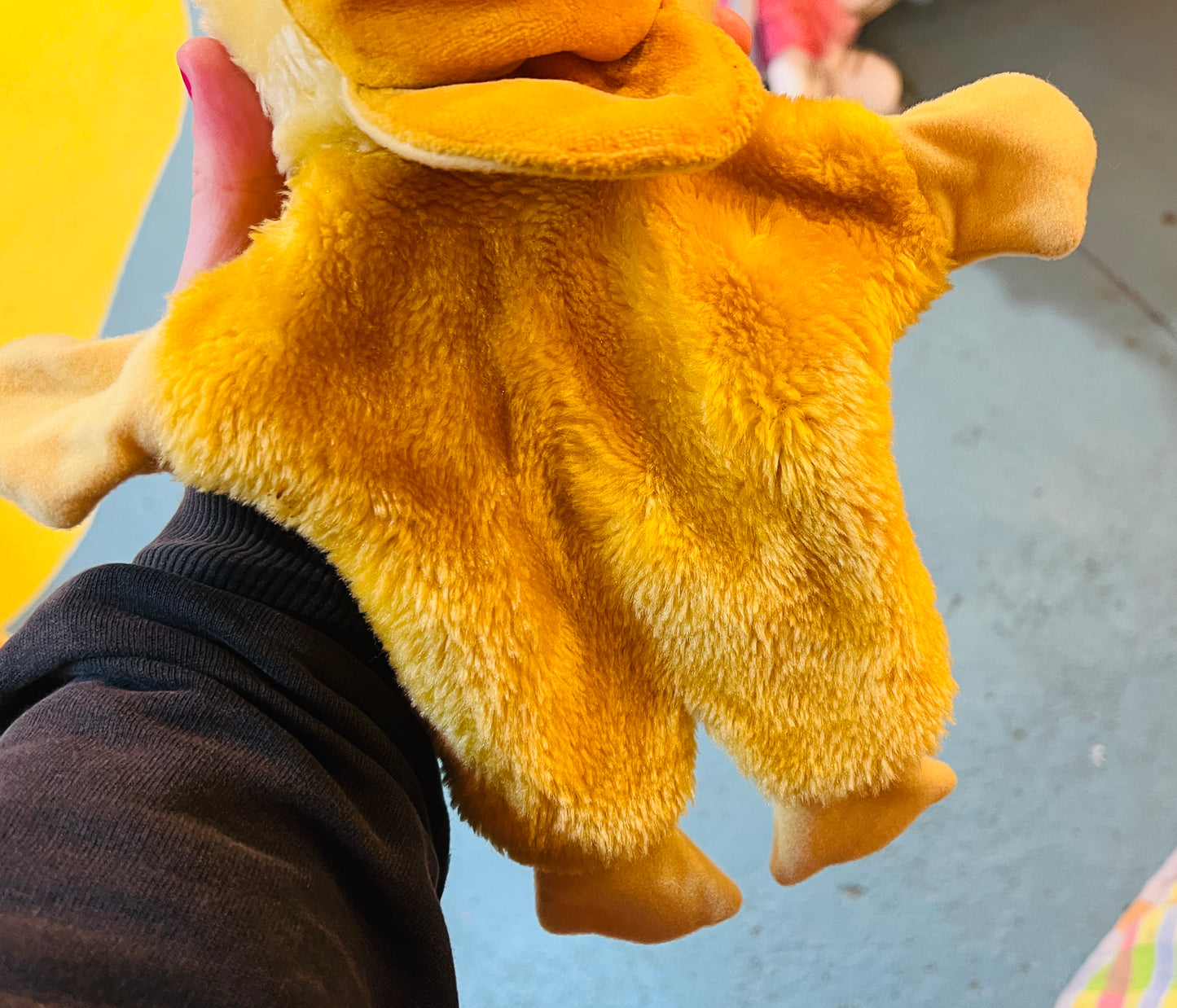 Edd the Duck original puppet