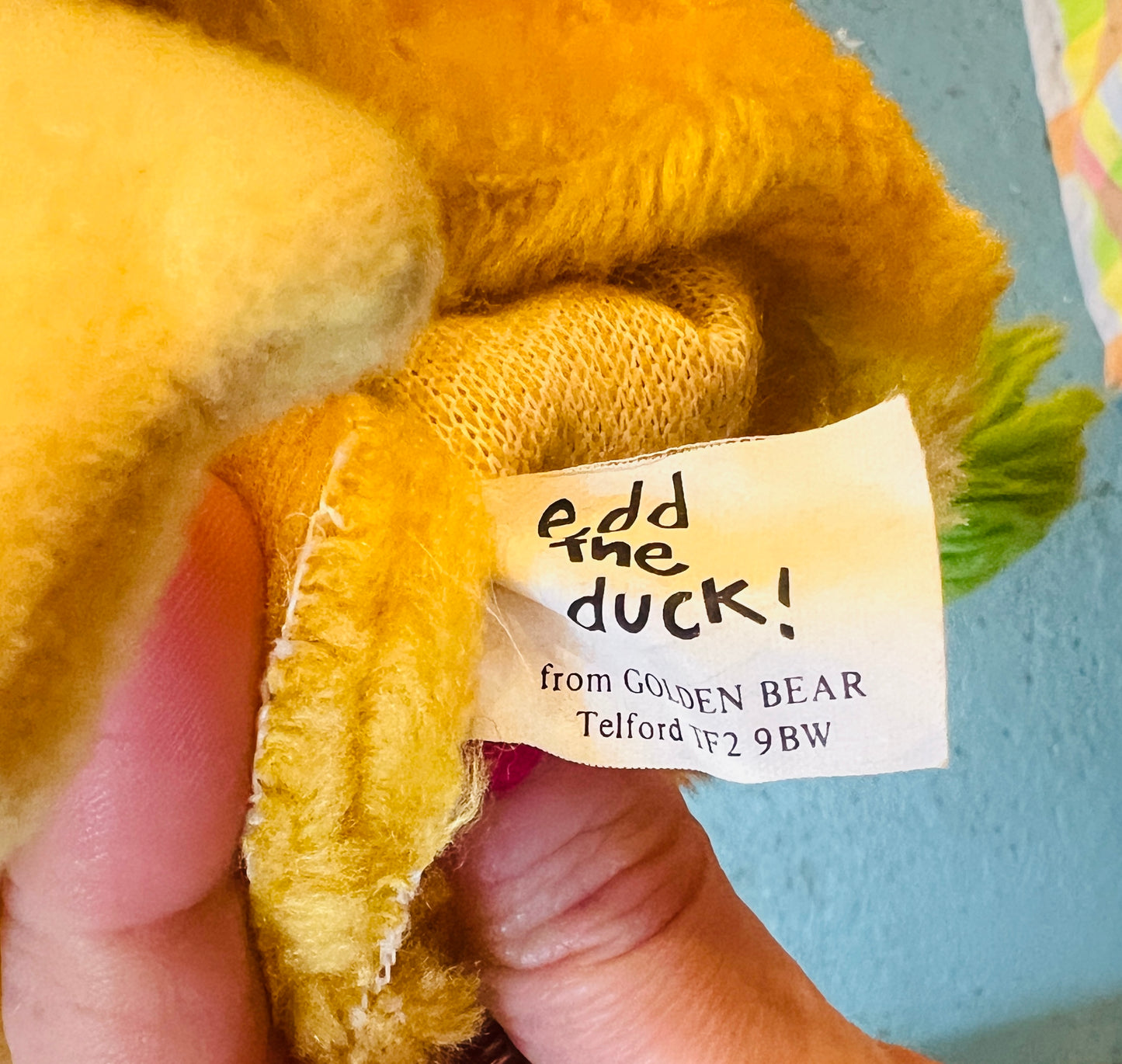 Edd the Duck original puppet
