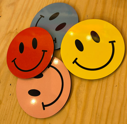 90's Rave Smile Coaster