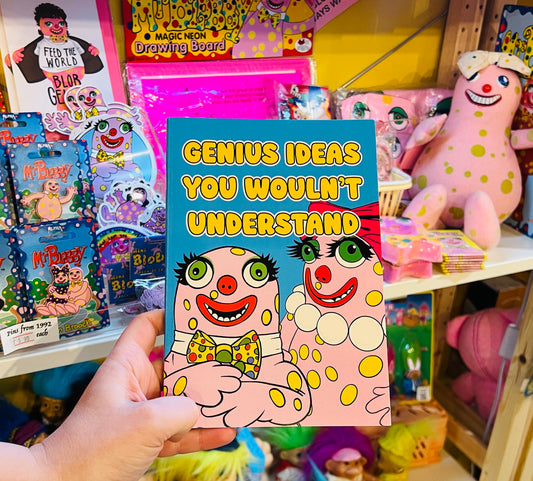Genius Ideas You Wouldn’t Understand pink monster Inspired A5 Notebook