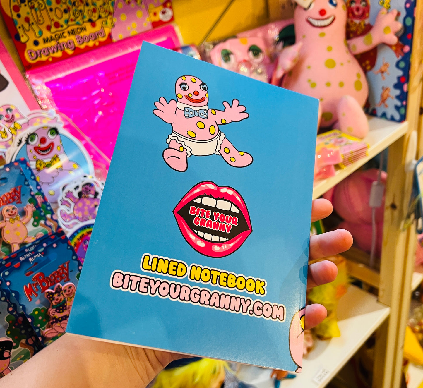 Genius Ideas You Wouldn’t Understand pink monster Inspired A5 Notebook