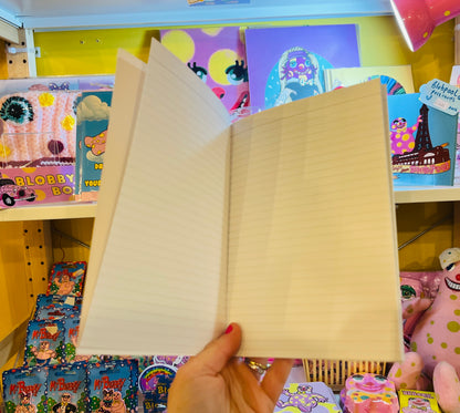 Genius Ideas You Wouldn’t Understand pink monster Inspired A5 Notebook