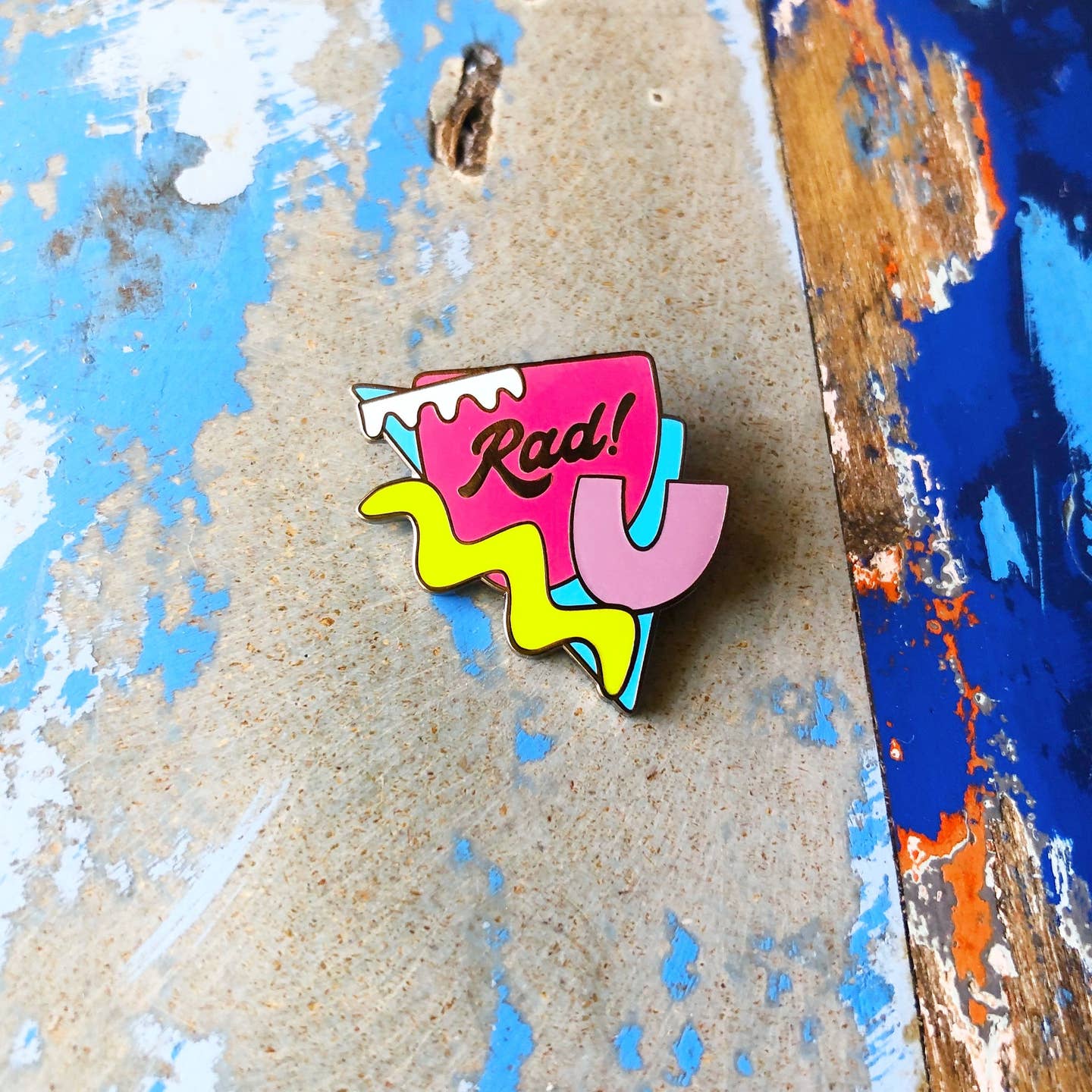 Rad 80s Enamel Pin